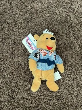 New Vintage The Disney Store Pooh Plush Koi Fish Sushi Chef Japanese Wear